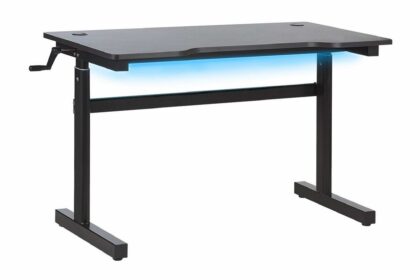Durbine gamingbord 120x60 cm rektangulär - svart