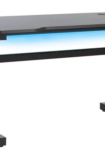 Durbine gamingbord 120x60 cm rektangulär - svart