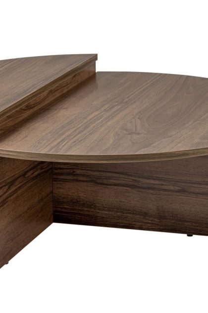 Mukund soffbord valnöt 90 cm