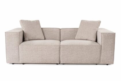 Kaolins soffa 2-sits - mocha