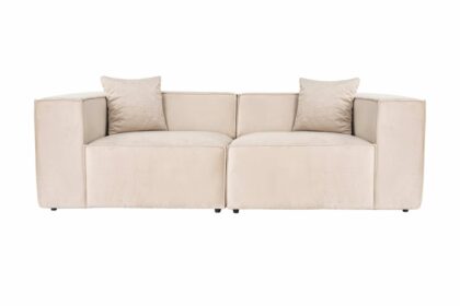 Kaolins soffa 2-sits - cream