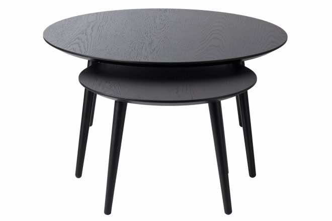 Anju Soffbord svart 88 cm