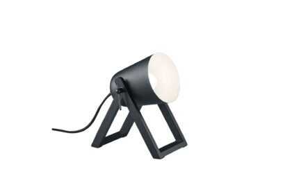 Trio lighting marc bordslampa e27 mattsvart - svart