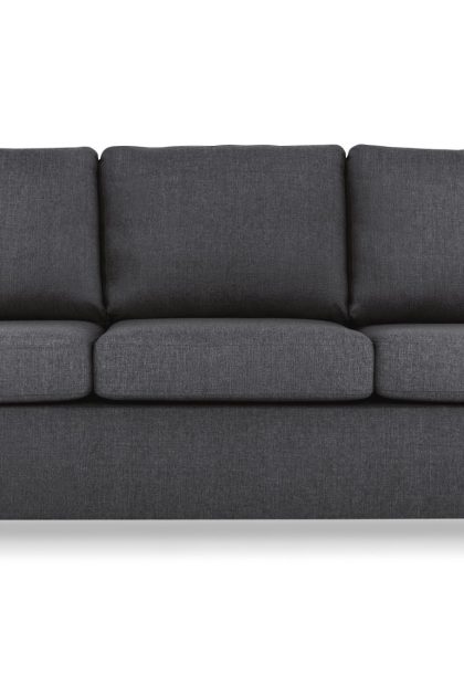 Soffa nevada 3-sits - mörkgrå