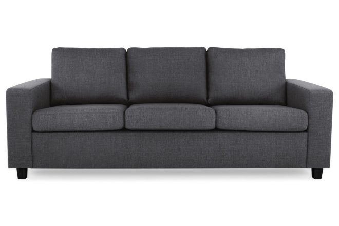Soffa nevada 3-sits - mörkgrå
