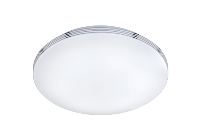 Trio lighting apart h2o led plafond 41cm krom - vit