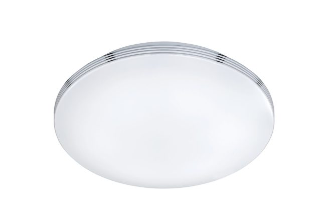 Trio lighting apart h2o led plafond 35cm krom - vit