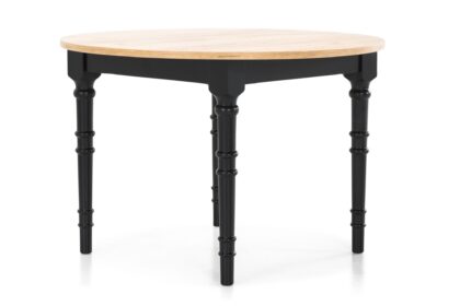 Soffbord milton 80 cm runt - svart