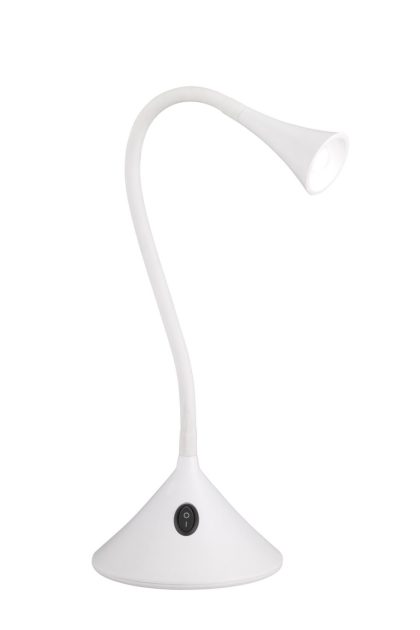 Trio lighting viper led bordslampa vit - vit