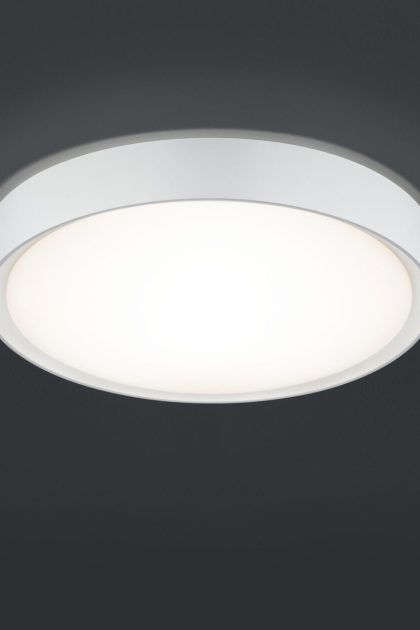 Trio lighting h2o clarimo led plafond vit - vit