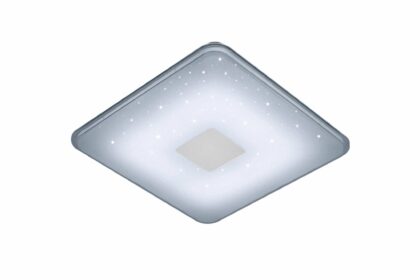 Trio lighting samurai led plafond vit starlight - vit