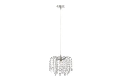 Jelly pendellampa, transparent - grå|vit