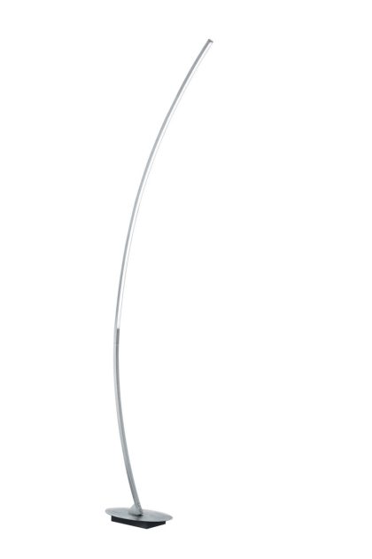 Trio lighting solo led golvlampa borstad aluminium -