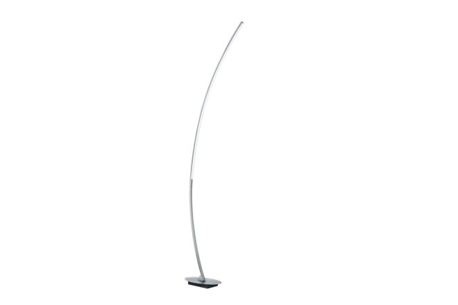 Trio lighting solo led golvlampa borstad aluminium -