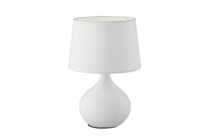 Trio lighting martin bordslampa e14 vit -