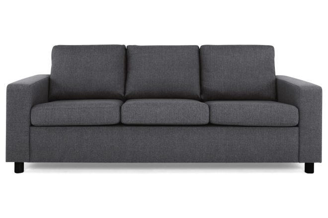 Soffa nevada 3-sits - mörkgrå
