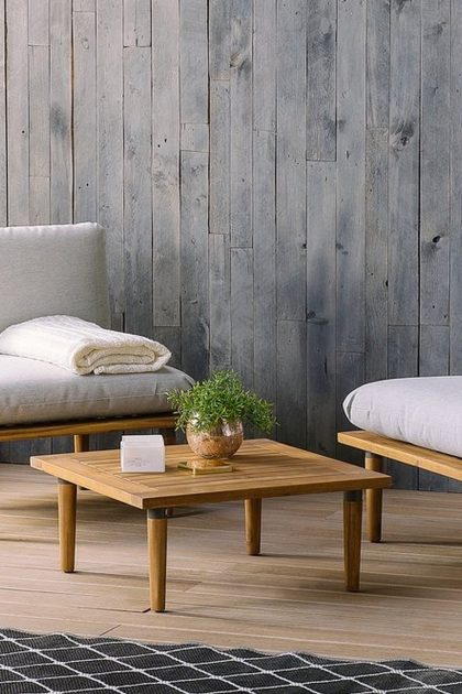 Balkongmöbelset frascati 80 cm - grå
