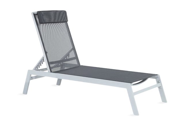 Solsäng catania svart ii 66|190 cm