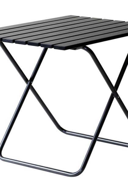 Bord retro - svart/grå