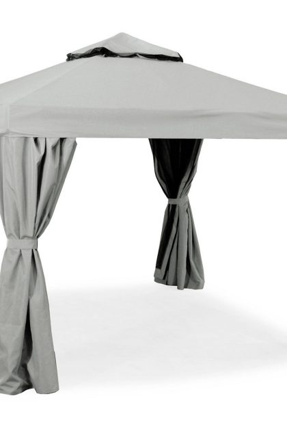 Paviljong luxor 300x300 cm grå - hillerstorp