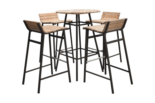Mexico barset utomhus - svart/natur