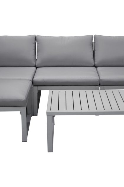 Salvador loungegrupp utomhus - vit/grå