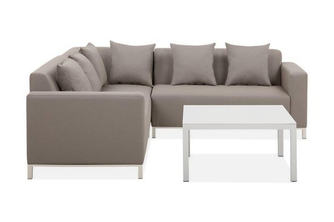 Loungegrupp utomhus magaoay - beige
