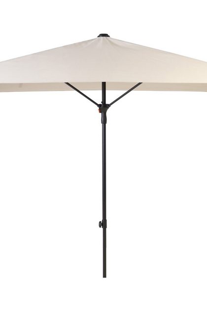 Parasoll balcony 2x3m svart/beige - beige/svart