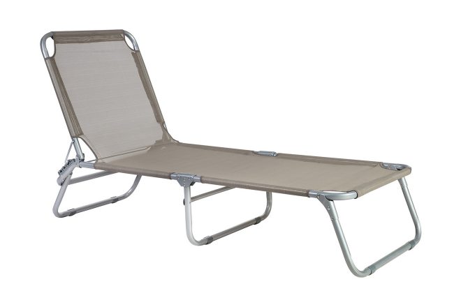 Lounge trip 191x57xh28 säng: textilin taupe -