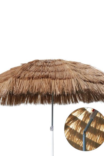 Hi strandparasoll hawaÃ¯ 160 cm beige - beige