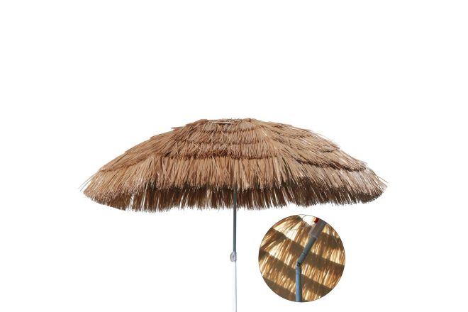 Hi strandparasoll hawaÃ¯ 160 cm beige - beige