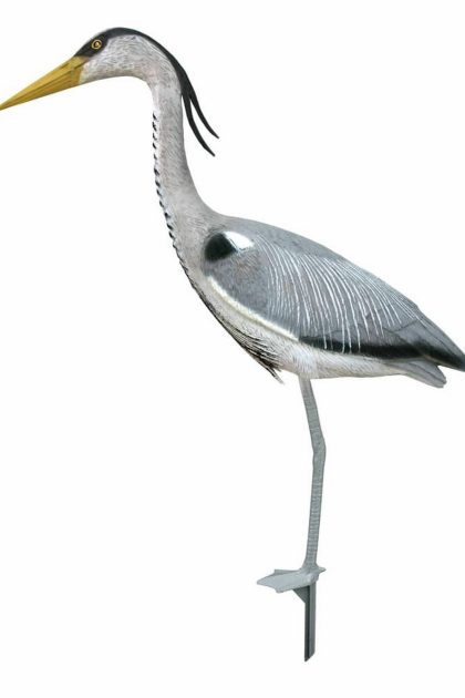 Ubbink djurfigur häger 84 cm - grå