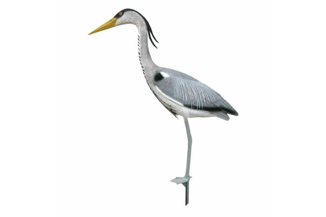 Ubbink djurfigur häger 84 cm - grå