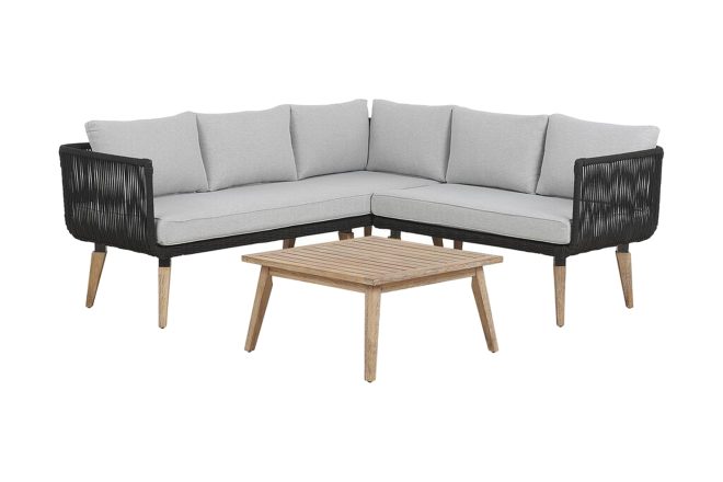 Loungegrupp utomhus alcamo - grå