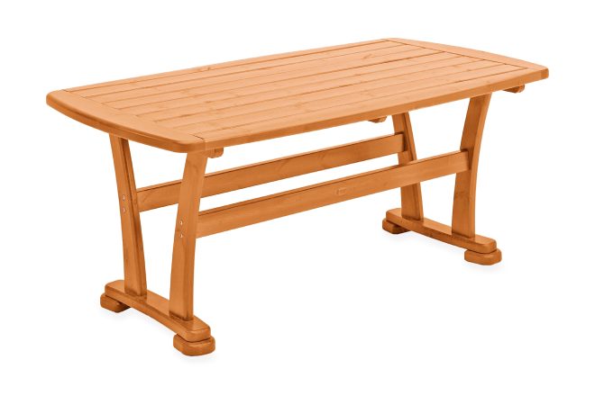 Utebord 90x165 cm honung - honungslaserad furu
