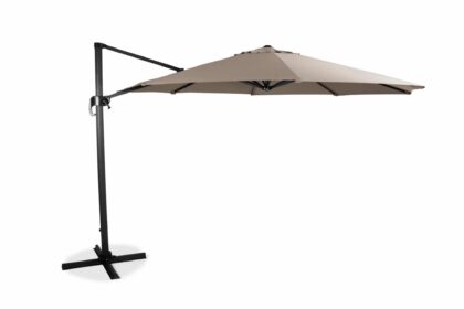 Hängparasoll xl 350cm - beige