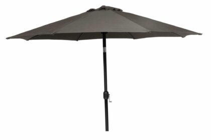 Parasoll hillerstorp 300 cm alu grå - aluminium och polyester