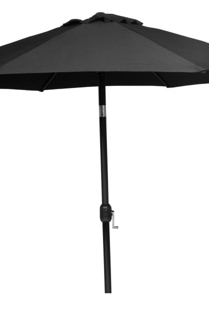 Parasoll hillerstorp 300 cm alu svart - aluminium och polyester