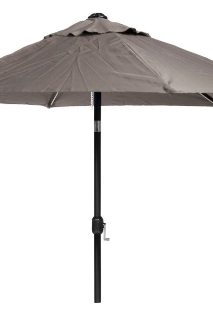 Parasoll hillerstorp 300 cm alu taupe - aluminium och polyester