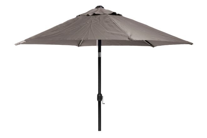 Parasoll hillerstorp 300 cm alu taupe - aluminium och polyester