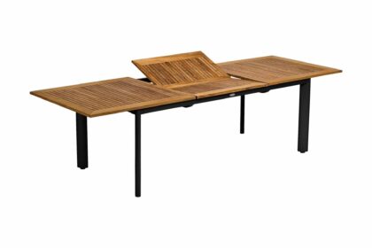 Hillerstorp matbord utomhus nydala 96 cm svartvit - svartvit