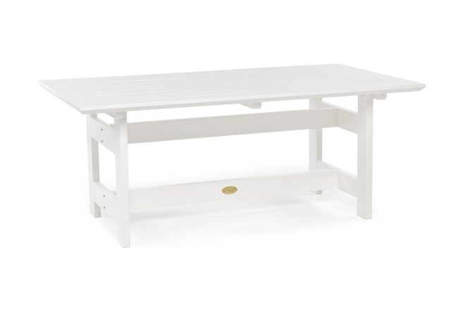 Matbord utomhus herrgård 165x90 cm vit - hillerstorp