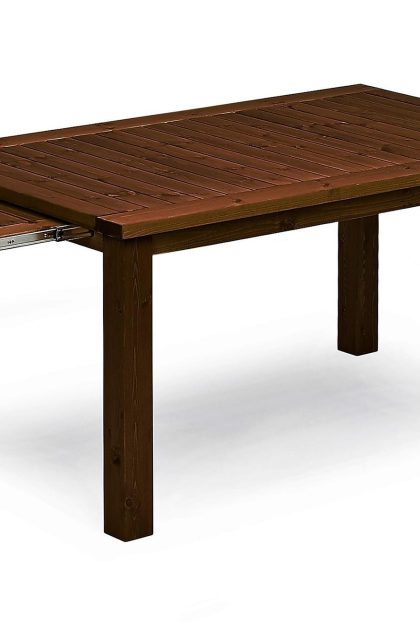 Modena utebord 90x150/185x74 valnÖt - bord