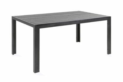 Matbord utomhus tunis 205x90 cm - svart