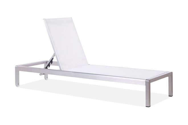Vit Solsäng Solarolo 198 cm