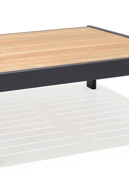 Cafébord palau 103 cm - trä/grå