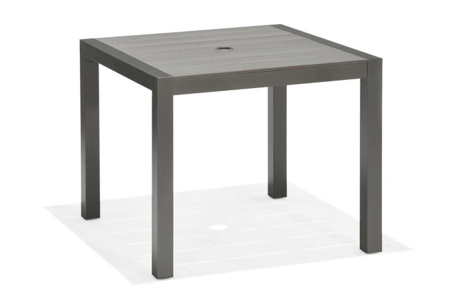 Matbord Utomhus Solana 88 cm - Grå