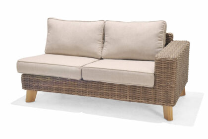 2-sits utesoffa bahamas vänster - beige