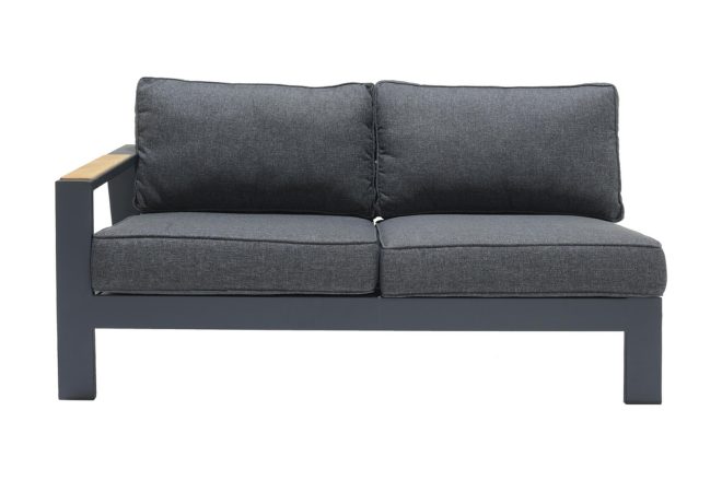 2-sits utesoffa palau höger - grå