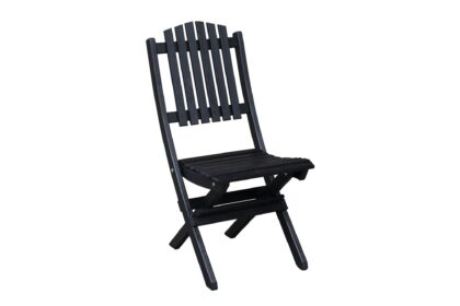 Utomhus klappstol delpino 2-pack - mörkbrun